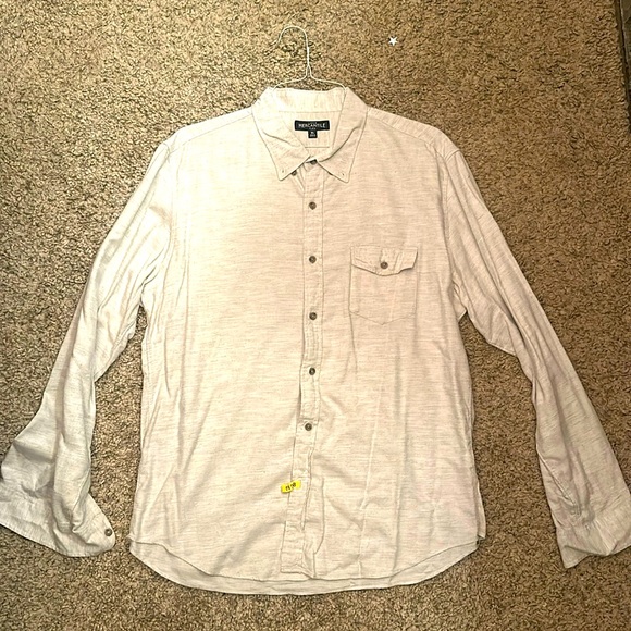 J. Crew Button Down . Gray - Picture 1 of 3